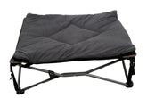 Deluxe Folding Pet Camp Bed, Removable Washable Cover, Carry Bag with Shoulder Strap, 60KG Rating